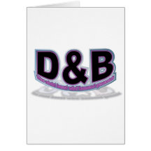 D&B Logo_3 Greeting Card