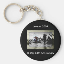D-Day 65th Anniversary June 6, 2009 Key Chains