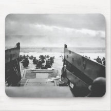 D-Day Landing Painting Mouse Pads
