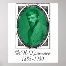 D.H. Lawrence Poster