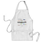 D.I.S.A.B.I.L.T.Y. aprons
