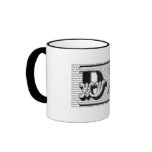 D is for Dad! mugs