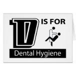 D Is For Dental Hygiene cards