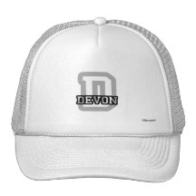 D is for Devon Trucker Hat