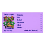 D. J. Dragon King Mardi Gras Theme Plse View Notes photo cards