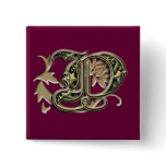 D monogram buttons
