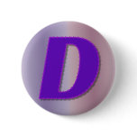 D purple monogram buttons