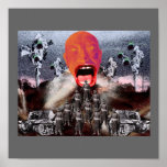 D.W. Scream and the War Machine posters
