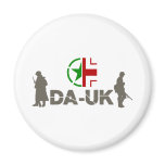 DA-UK Magnet "Sticky Bomb" Printed Logo