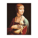 Da Vinci: Lady With The Ermine postcards