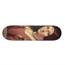 Da Vinci Leonardo - La belle ferronnière Skate Board Decks