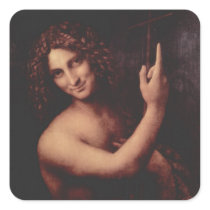 Da Vinci, Leonardo - St. John the Baptist Stickers