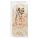 da Vinci -- Man and Horse Sketch rack cards