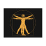 Da Vinci Vitruvian Man Postcard