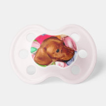 Dachshund Baby Gifts or ADD Your Photo to Pacifier