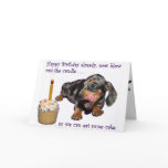 Dachshund Birthday  Card