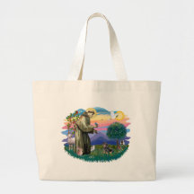 Dachshund (black and tan) canvas bag