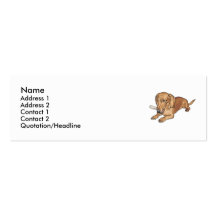 Dachshund Business Cards