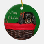 Dachshund Christmas Christmas Ornaments