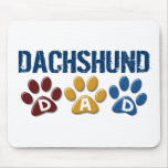 DACHSHUND Dad Paw Print 1