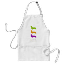 Dachshund - Doxie original artful designs Aprons