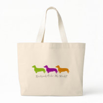Dachshund - Doxie original artful designs Canvas Bag