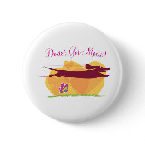 Dachshund - Doxie original artful designs Button