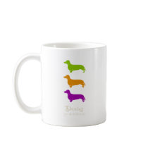 Dachshund - Doxie original artful designs Coffee Mug