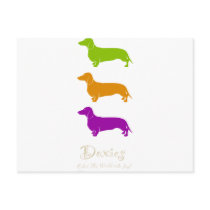 Dachshund - Doxie original artful designs