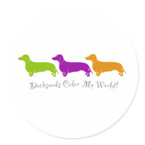 Dachshund - Doxie original artful designs Sticker