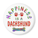 Dachshund Happiness magnets