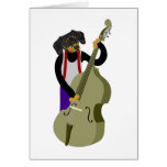 Dachshund Jazz Bass Player Card