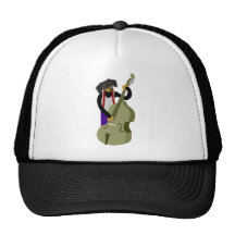 Dachshund Jazz Bass Player Hat