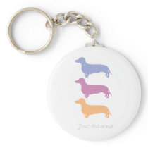 Dachshund Key Chain