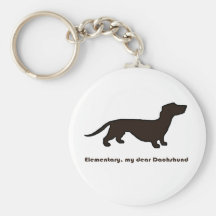 Dachshund Keychain