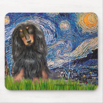 Dachshund (LHBT) - Starry Night Mouse Mats