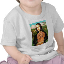 Dachshund (LHSable) - Mona Lisa T Shirt