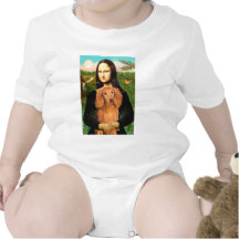 Dachshund (LHSable) - Mona Lisa Tee Shirt