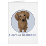 Dachshund (Long-Hair) Granddog cards