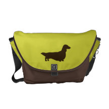 Dachshund (Long Haired) Courier Bag