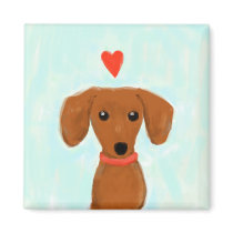 Dachshund Love Magnets