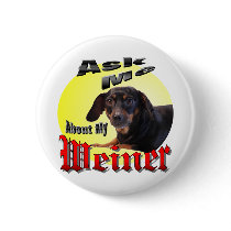 Dachshund Lover Pinback Button
