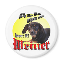 Dachshund Lover Fridge Magnet
