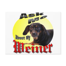 Dachshund Lover Post Card