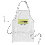 Dachshund Mistletoe Kiss with Customisable Text Apron