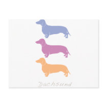 Dachshund Postcard