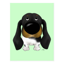 Dachshund Postcard