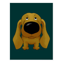 Dachshund Postcard