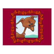 DACHSHUND POSTCARDS