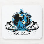 Dachshund Projekt Dog Illustration Mouse Pad